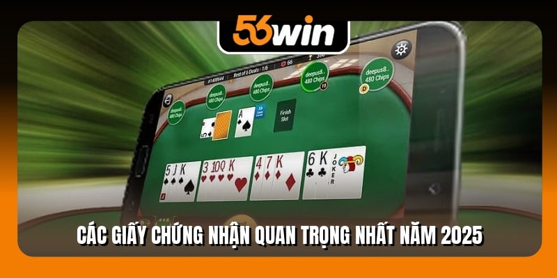 Các giấy chứng nhận quan trọng nhất năm 2025